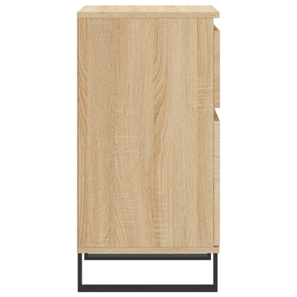 vidaXL Sideboard Sonoma-Eiche 40x35x70 cm Holzwerkstoff