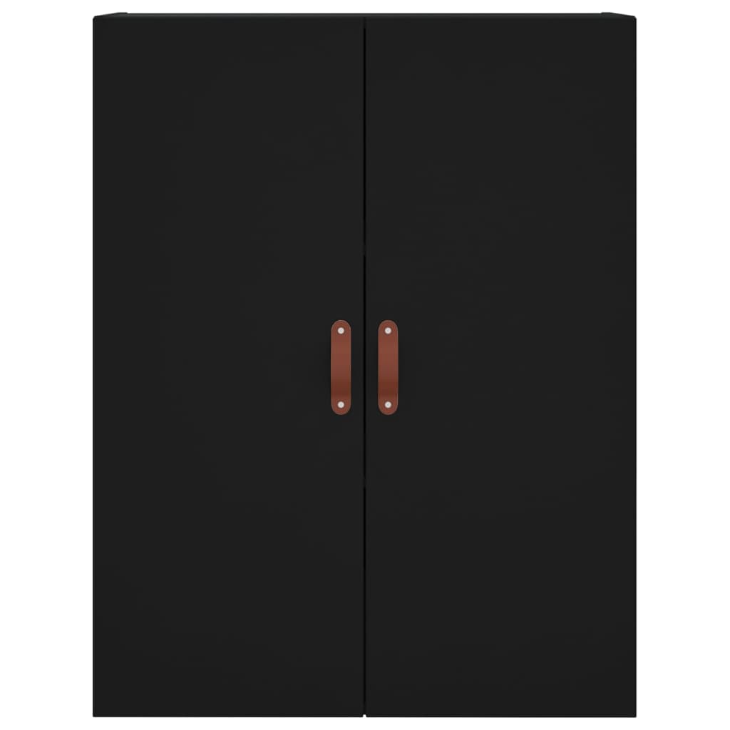 vidaXL Highboard Schwarz 69,5x34x180 cm Holzwerkstoff