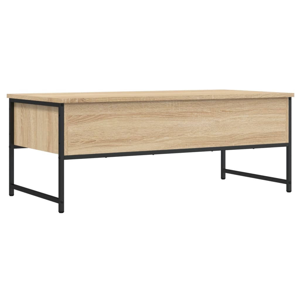 vidaXL Couchtisch Sonoma-Eiche 101x49x39,5 cm Holzwerkstoff