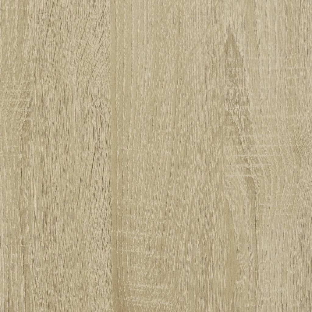 vidaXL Bettgestell mit Schubladen Sonoma-Eiche 135x190cm Holzwerkstoff