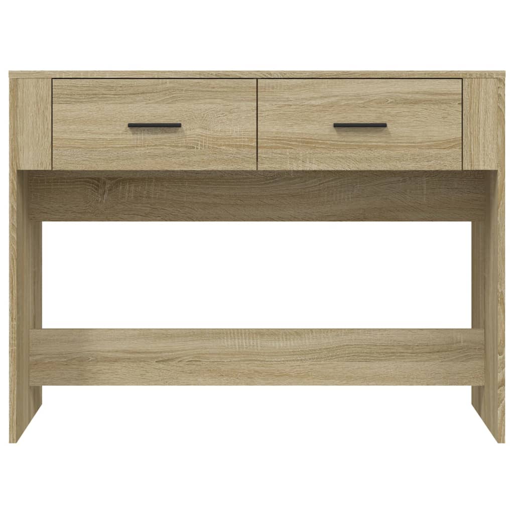 vidaXL Konsolentisch Sonoma-Eiche 100x39x75 cm Holzwerkstoff