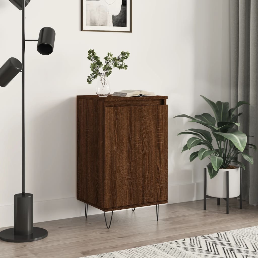 vidaXL Sideboard Braun Eichen-Optik 40x35x70 cm Holzwerkstoff