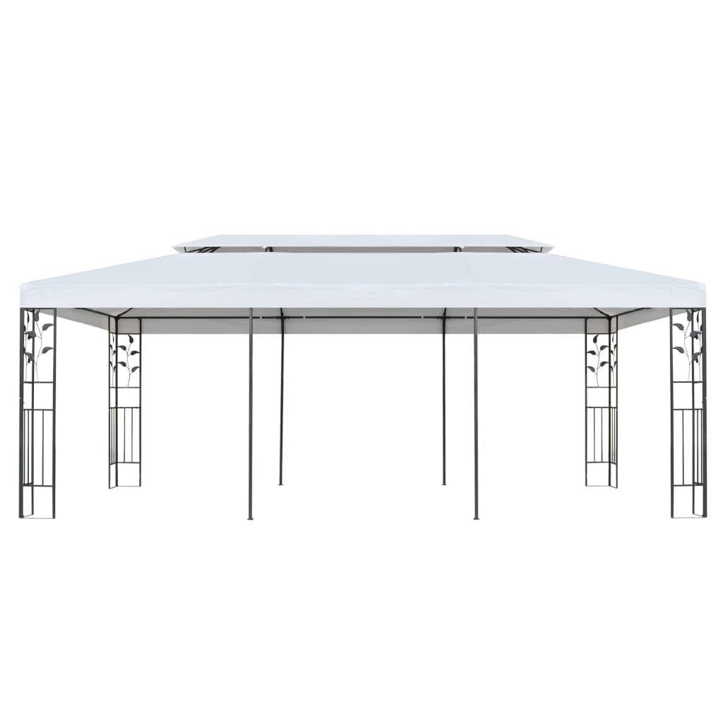 vidaXL Pavillon 3x6 m Weiß