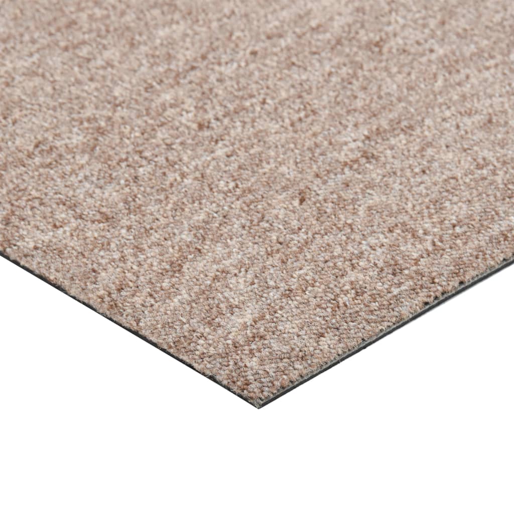 vidaXL Teppichfliesen 20 Stk. 5 m² 50x50 cm Beige