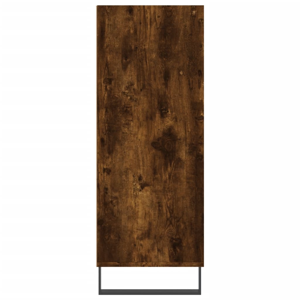 vidaXL Regalschrank Räuchereiche 69,5x32,5x90 cm Holzwerkstoff