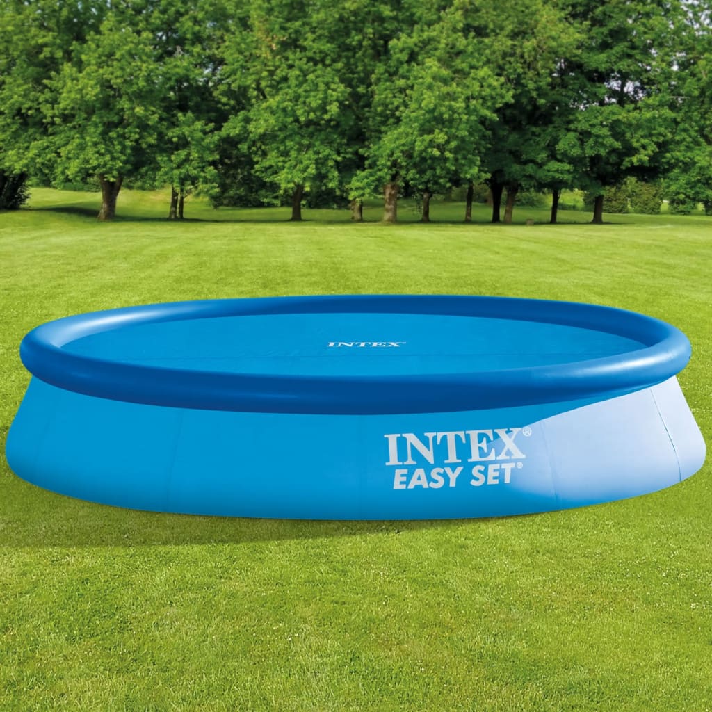 Intex Solar Poolabdeckung Blau 348 cm Polyethylen