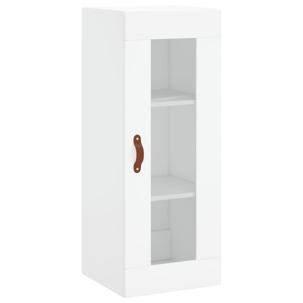 vidaXL Highboard Weiß 34,5x34x180 cm Holzwerkstoff