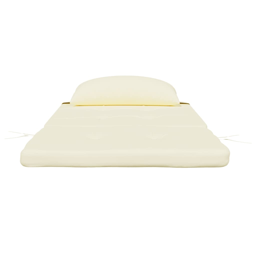 vidaXL Adirondack-Auflagen 2 Stk. Creme Oxford-Gewebe