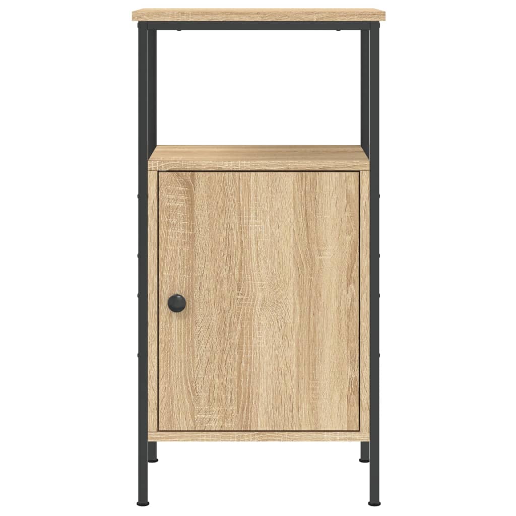 vidaXL Nachttisch Sonoma-Eiche 41x31x80 cm Holzwerkstoff