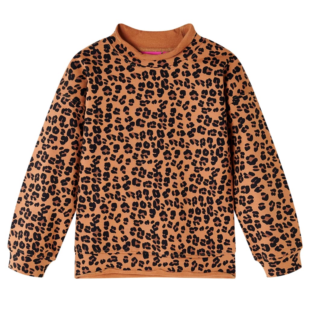 Kinder-Sweatshirt Heller Cognac 104