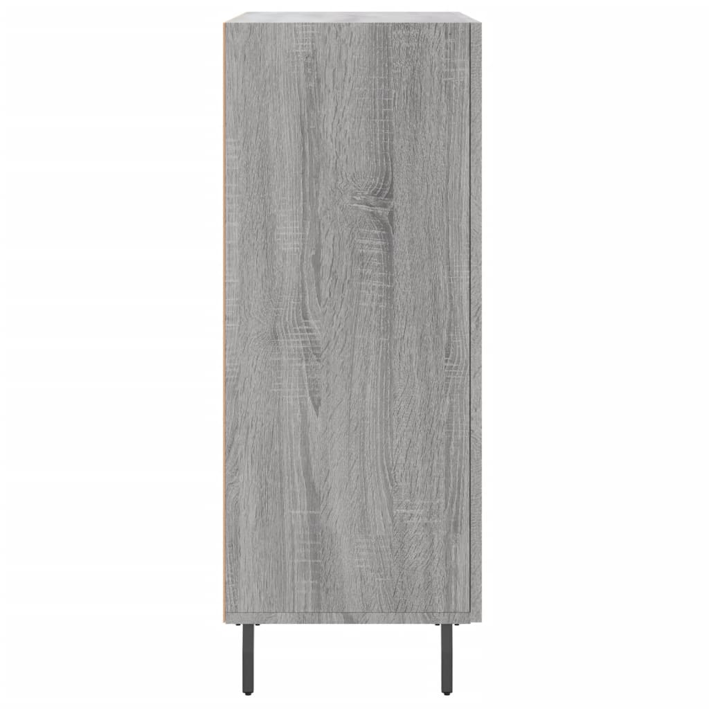 vidaXL Sideboard Grau Sonoma 69,5x34x90 cm Holzwerkstoff