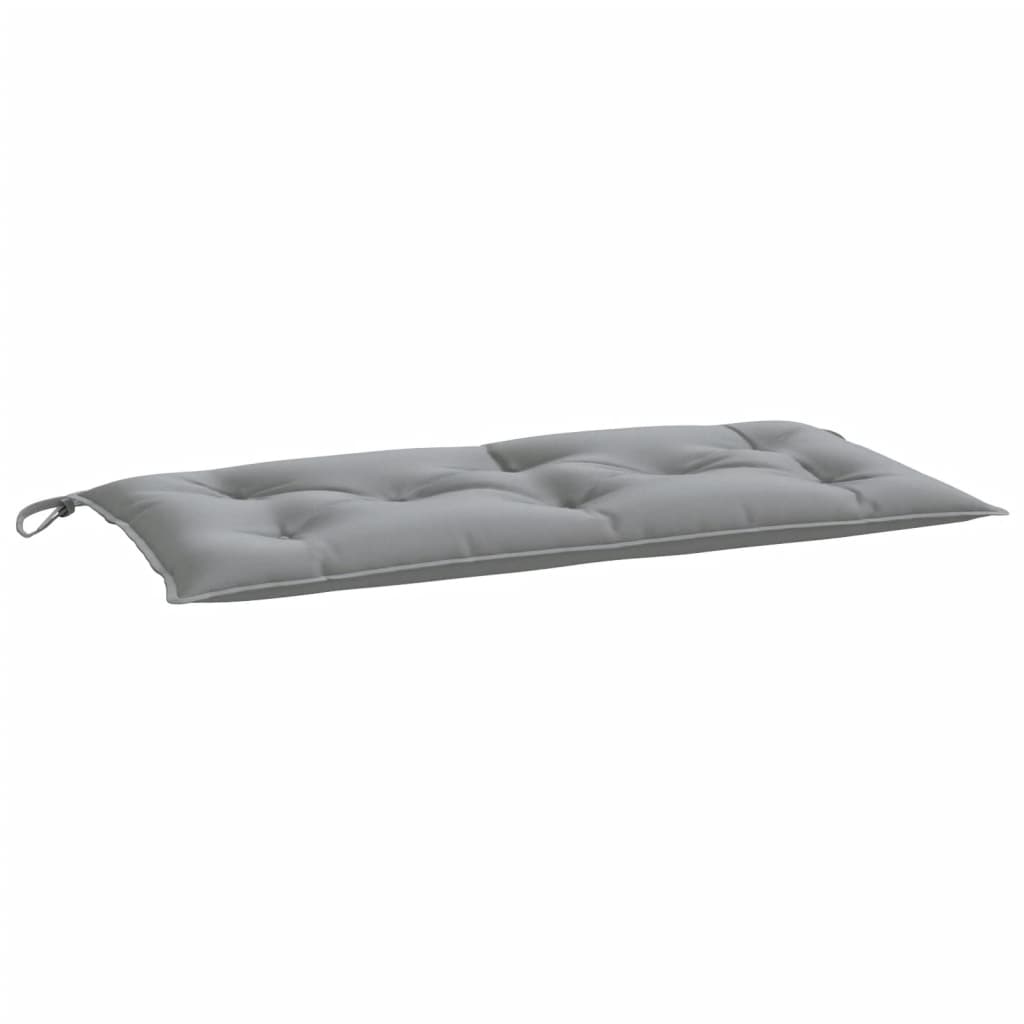 vidaXL Gartenbank-Auflage Grau 110x50x7 cm Oxford-Gewebe