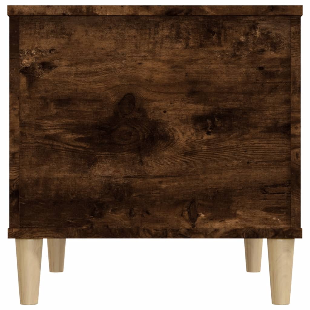 vidaXL Couchtisch Räuchereiche 60x44,5x45 cm Holzwerkstoff