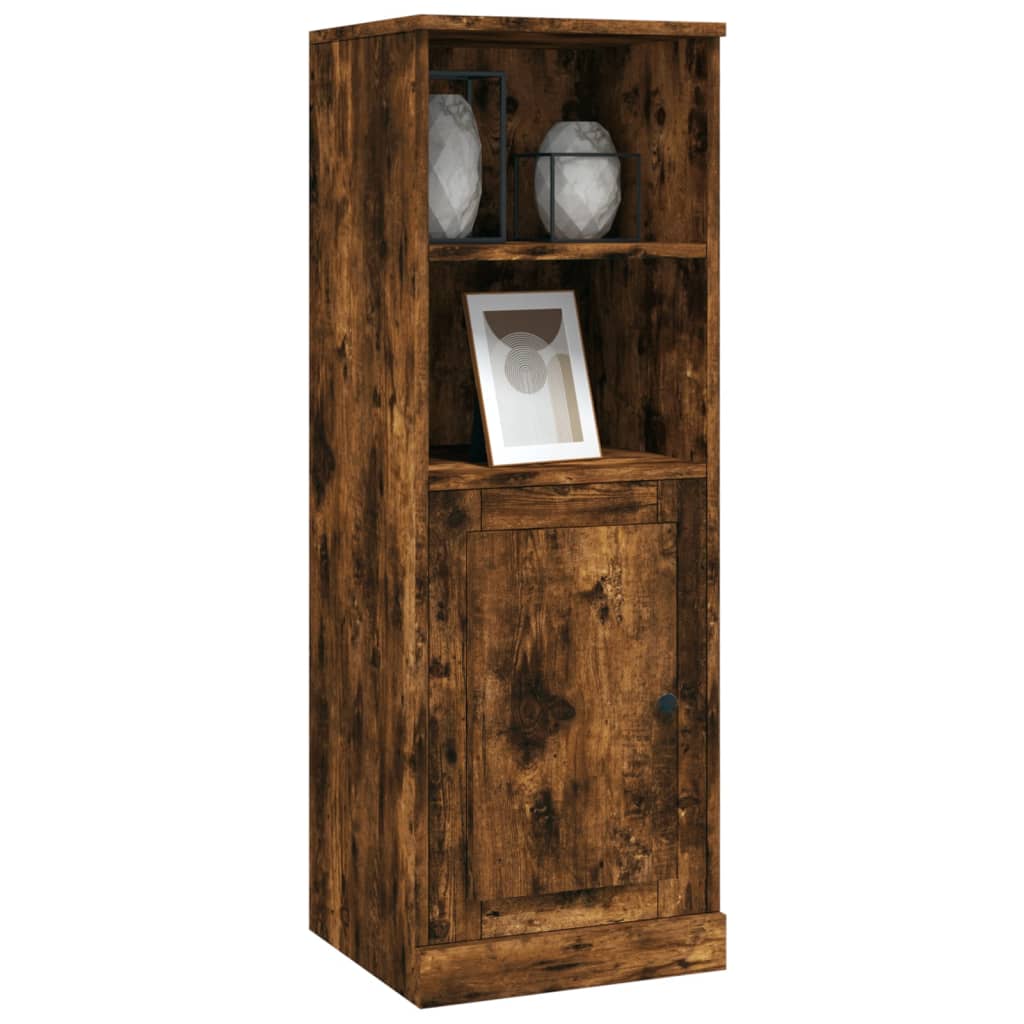 vidaXL Highboard Räuchereiche 36x35,5x103,5 cm Holzwerkstoff