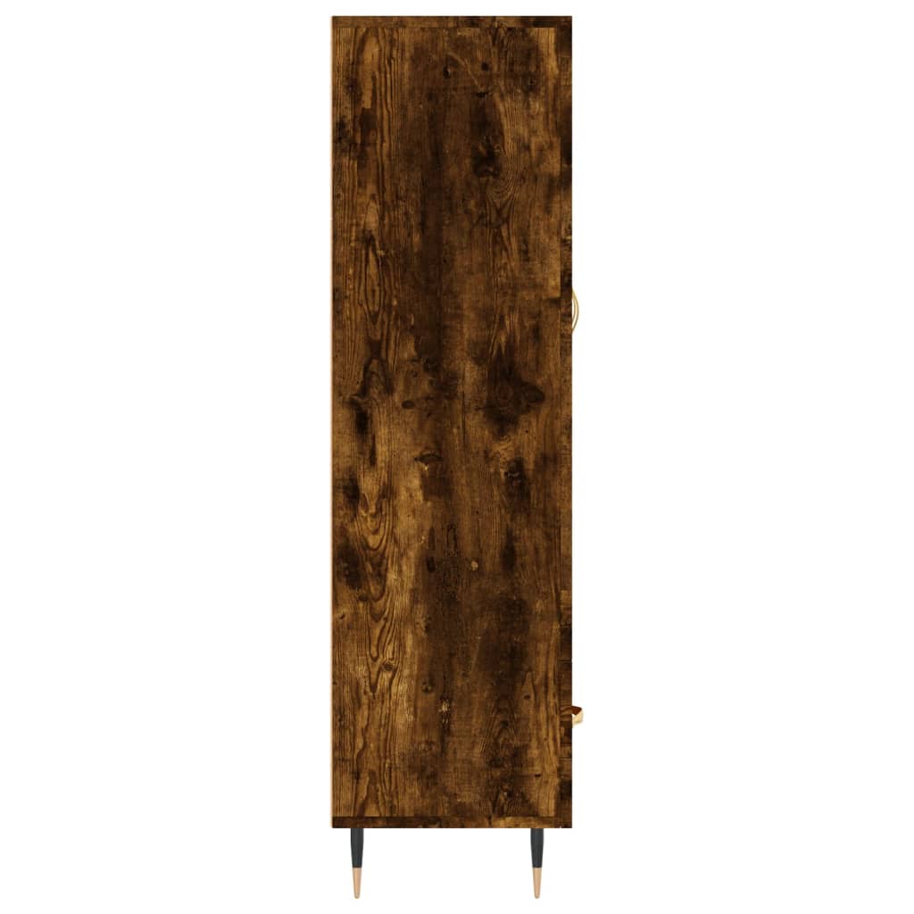 vidaXL Highboard Räuchereiche 69,5x31x115 cm Holzwerkstoff