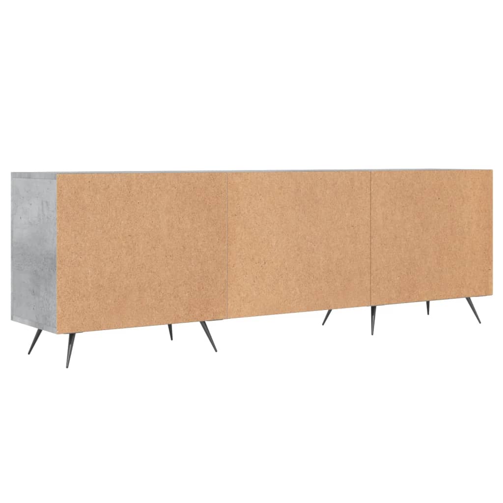 vidaXL TV-Schrank Betongrau 150x30x50 cm Holzwerkstoff