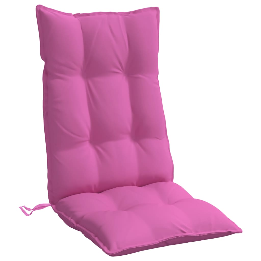 vidaXL Hochlehner-Auflagen 6 Stk. Rosa Oxford-Gewebe