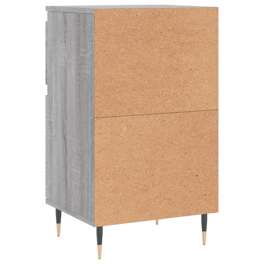 vidaXL Sideboard Grau Sonoma 40x35x70 cm Holzwerkstoff