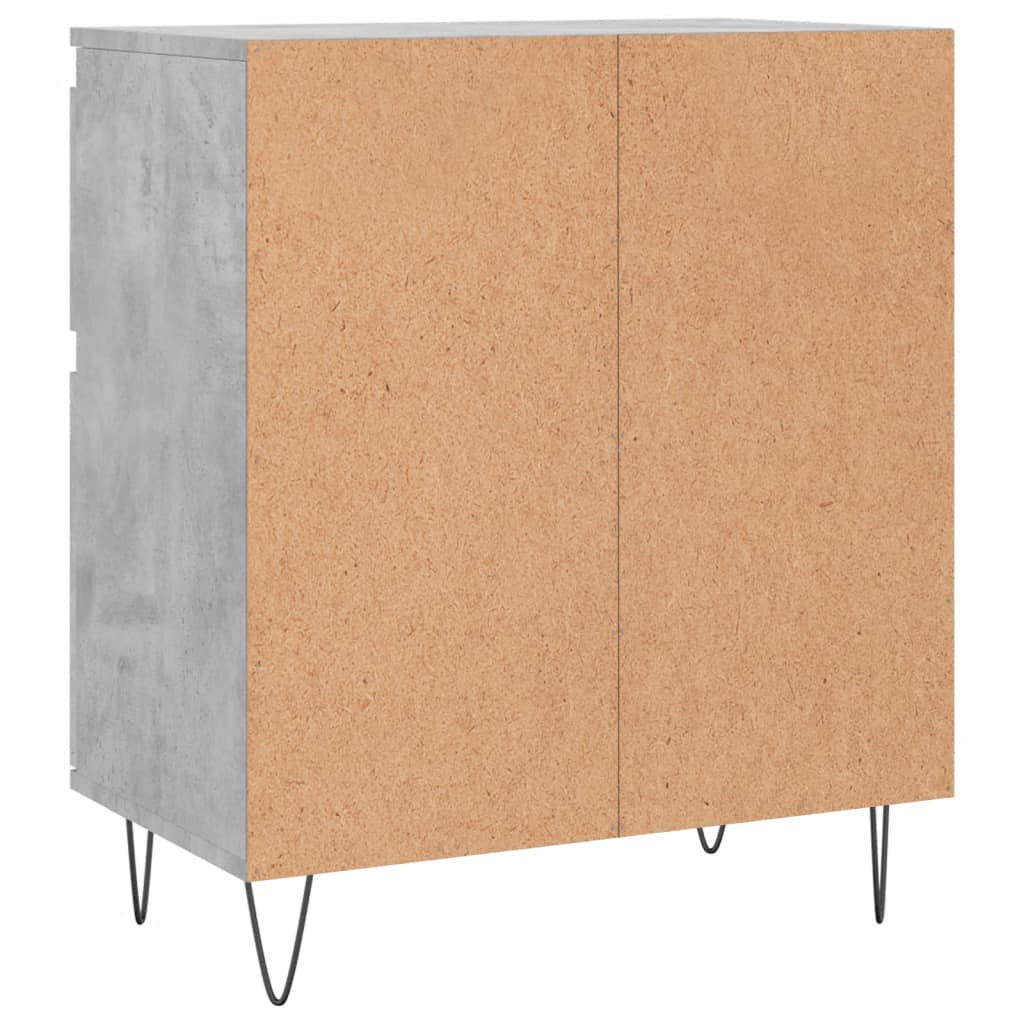 vidaXL Sideboard Betongrau 60x35x70 cm Holzwerkstoff