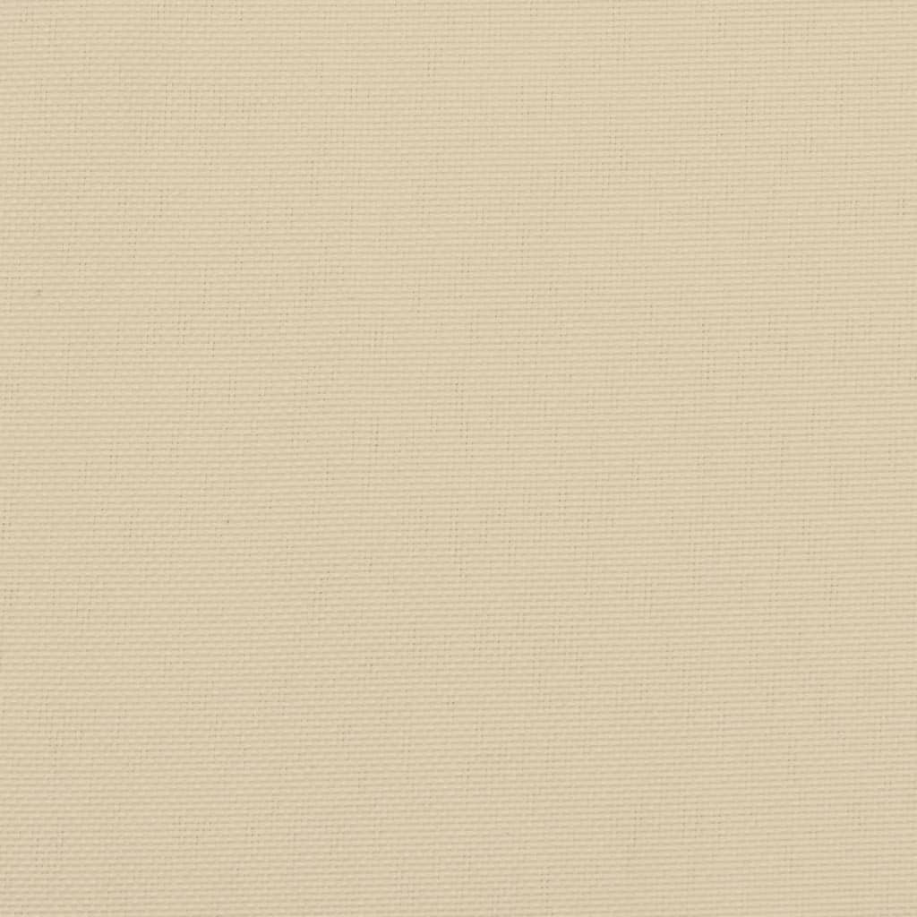 vidaXL Gartenstuhl-Kissen 2 Stk. Beige 50x50x3 cm Oxford-Gewebe