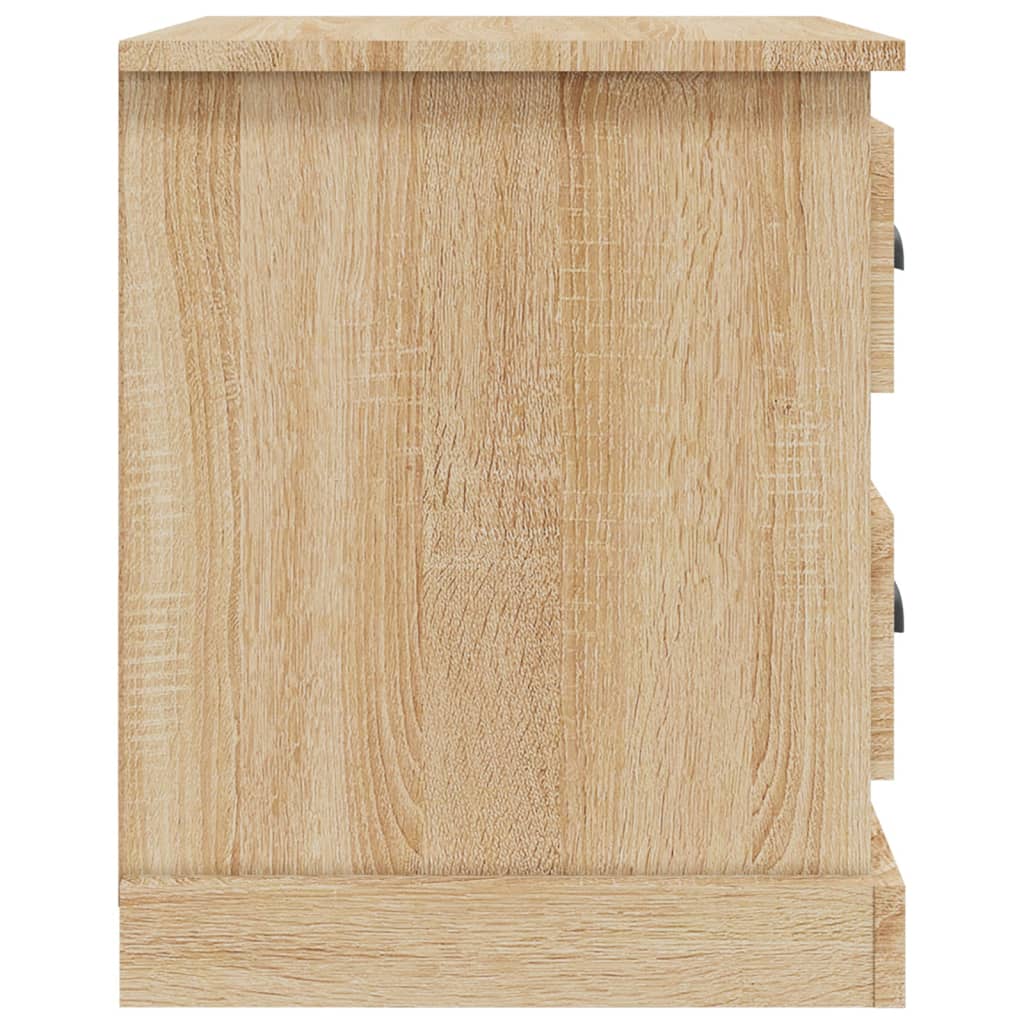 vidaXL Nachttisch Sonoma-Eiche 39x39x47,5 cm Holzwerkstoff