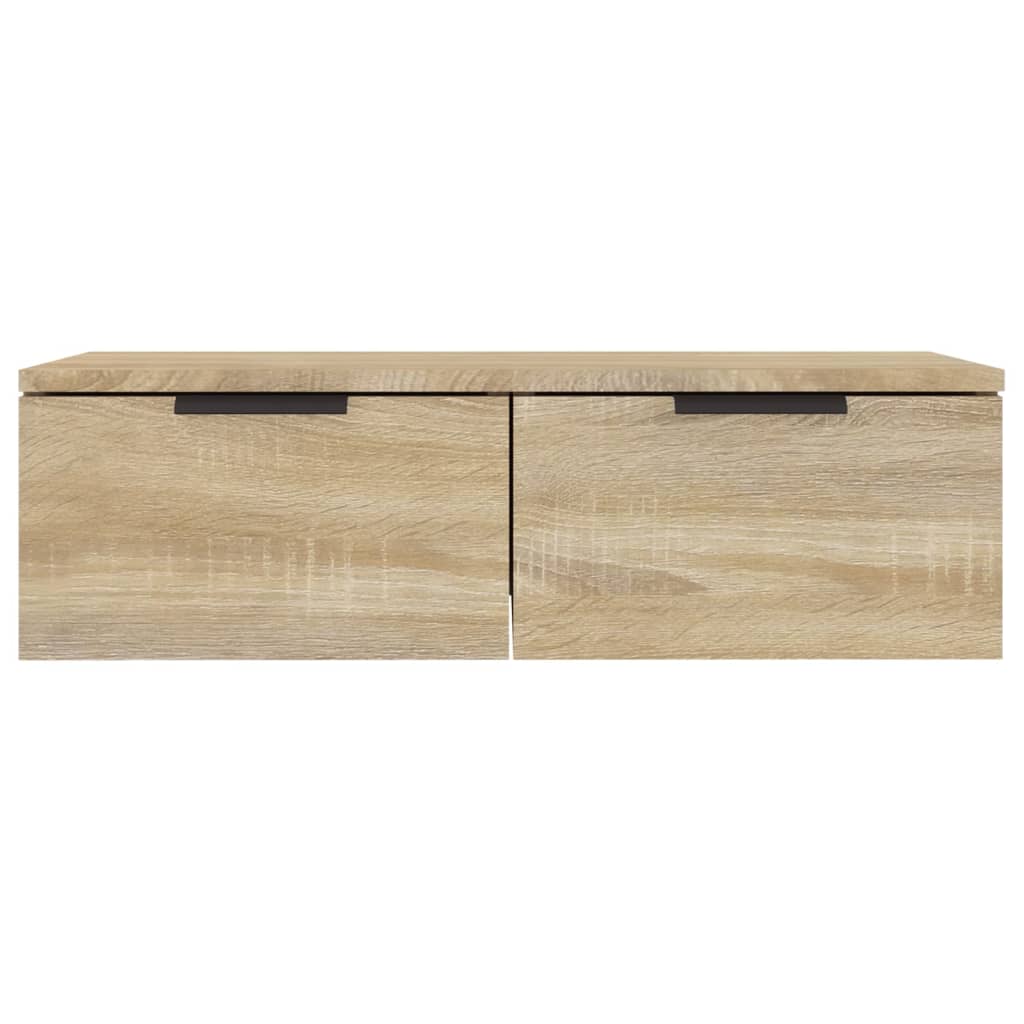 vidaXL Wandschrank Sonoma-Eiche 68x30x20 cm Holzwerkstoff