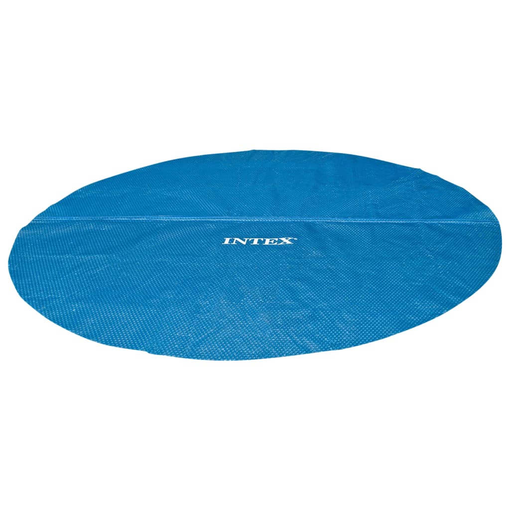 Intex Solar Poolabdeckung Blau 348 cm Polyethylen