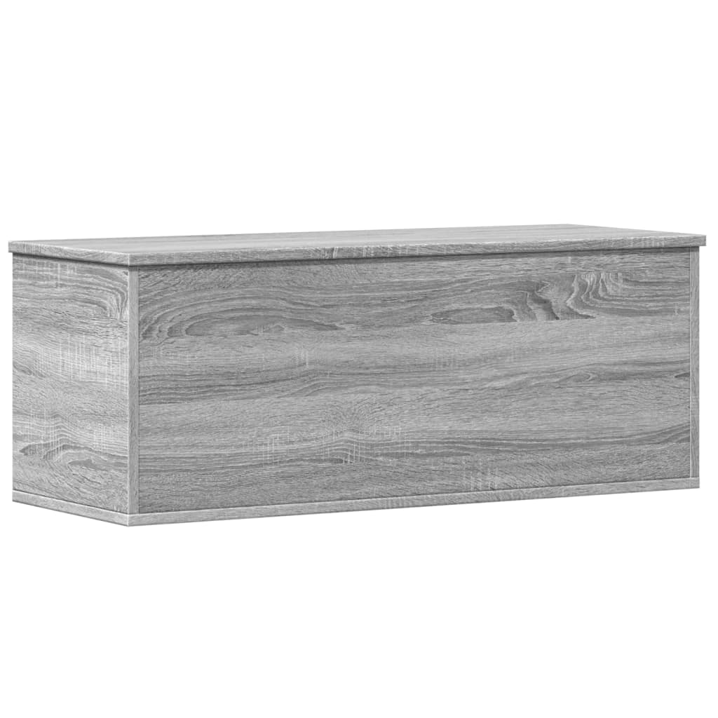 vidaXL Truhe Grau Sonoma 90x35x35 cm Holzwerkstoff