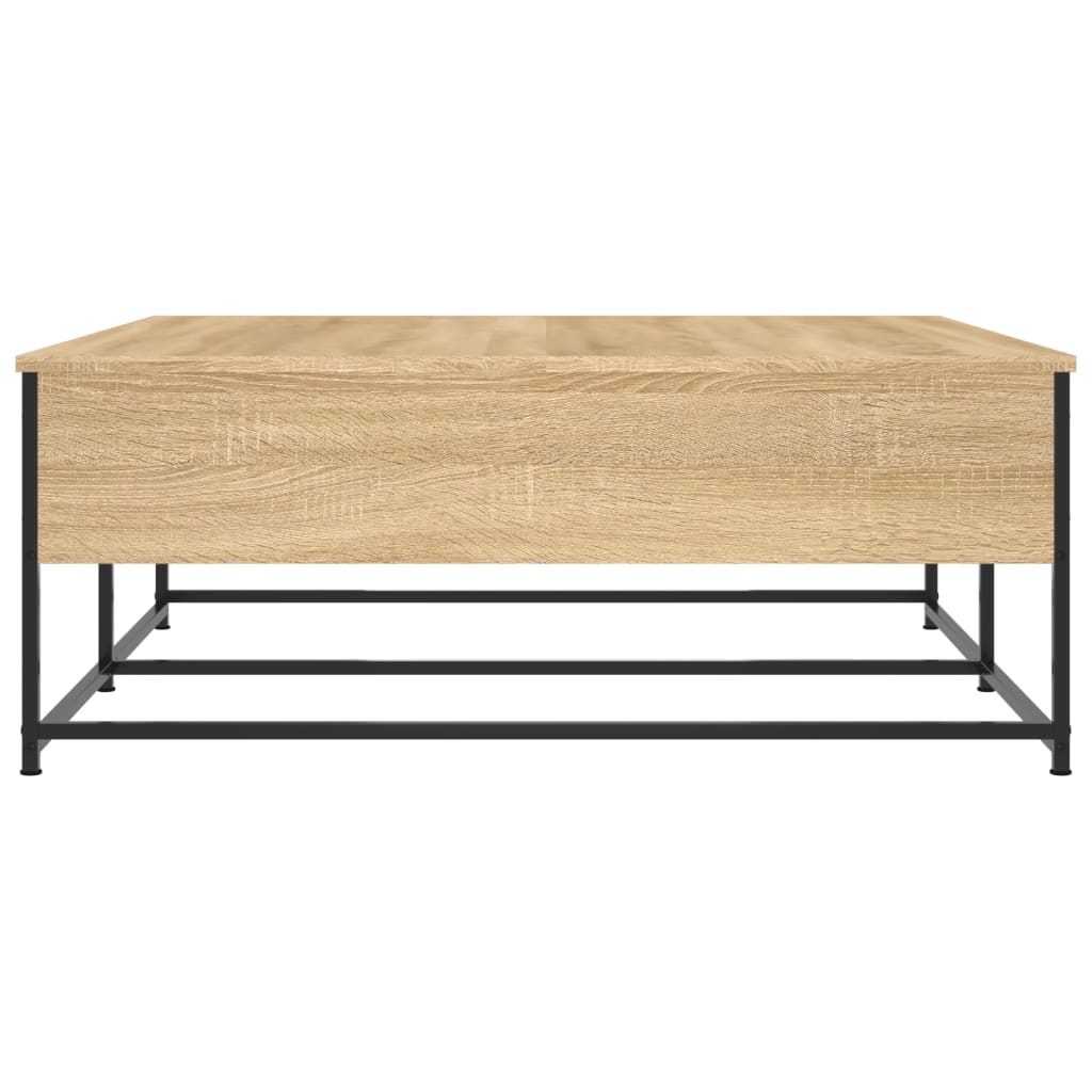 vidaXL Couchtisch Sonoma-Eiche 100x99x40 cm Holzwerkstoff