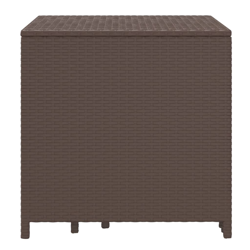 vidaXL Satztische 3 Stk. Braun Poly Rattan