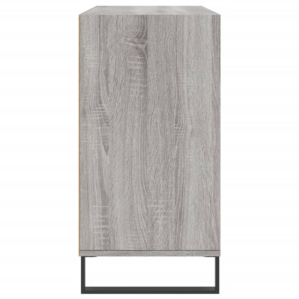 vidaXL Sideboard Grau Sonoma 103,5x35x70 cm Holzwerkstoff