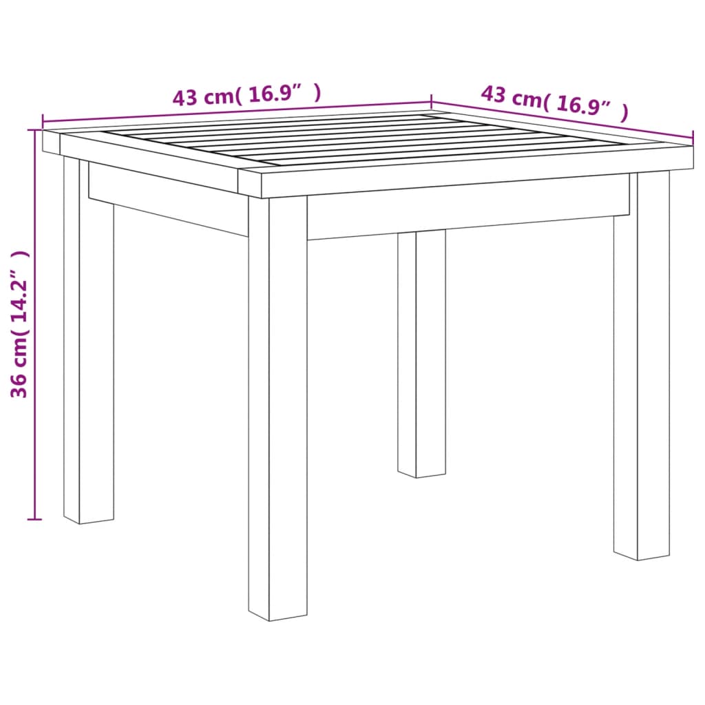 vidaXL 3-tlg. Bistro-Set Beige Poly Rattan und Akazienholz