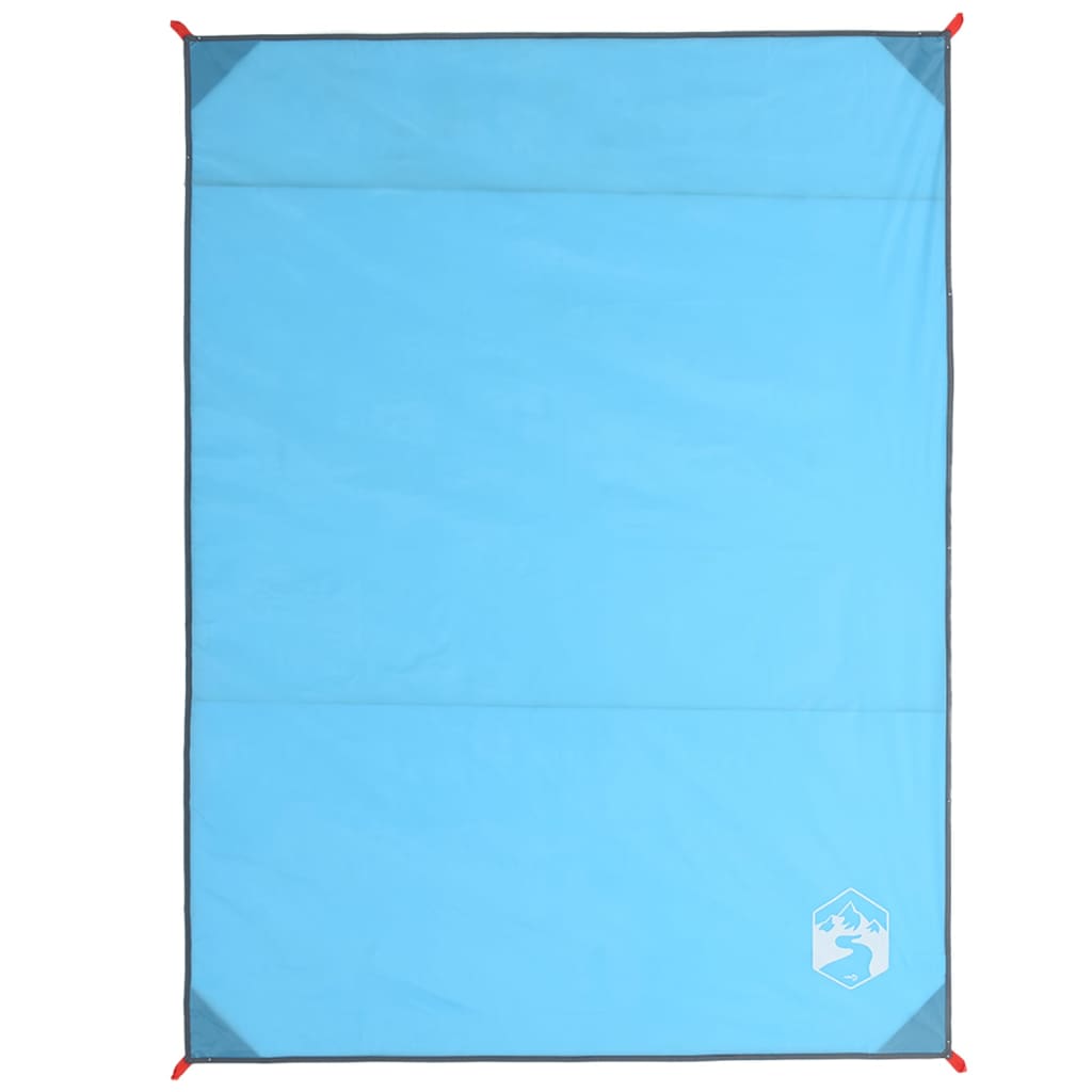 vidaXL Picknickdecke mit Heringen Blau 205x155 cm