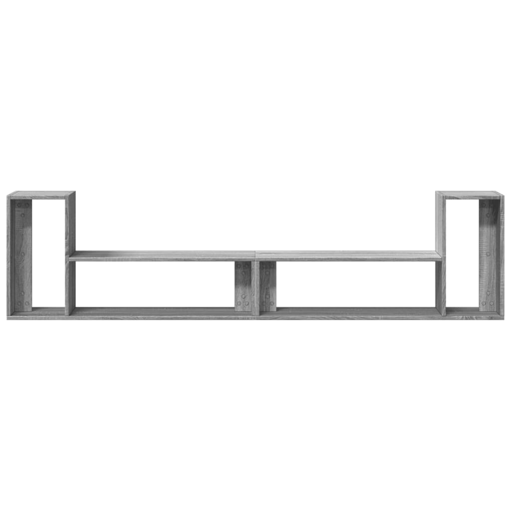 vidaXL TV-Schränke 2 Stk. Grau Sonoma 100x30x50 cm Holzwerkstoff