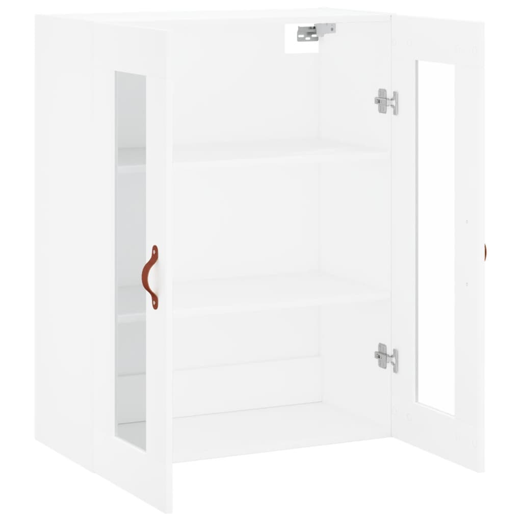 vidaXL Wandschrank Weiß 69,5x34x90 cm