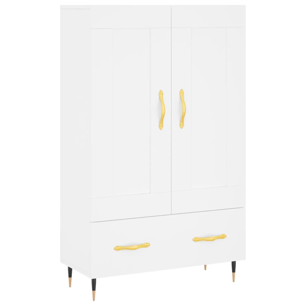 vidaXL Highboard Weiß 69,5x31x115 cm Holzwerkstoff