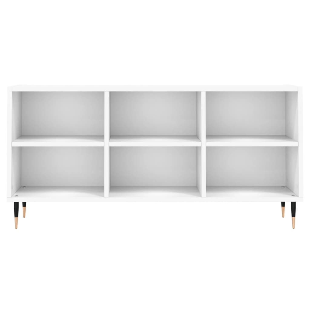 vidaXL TV-Schrank Weiß 103,5x30x50 cm Holzwerkstoff