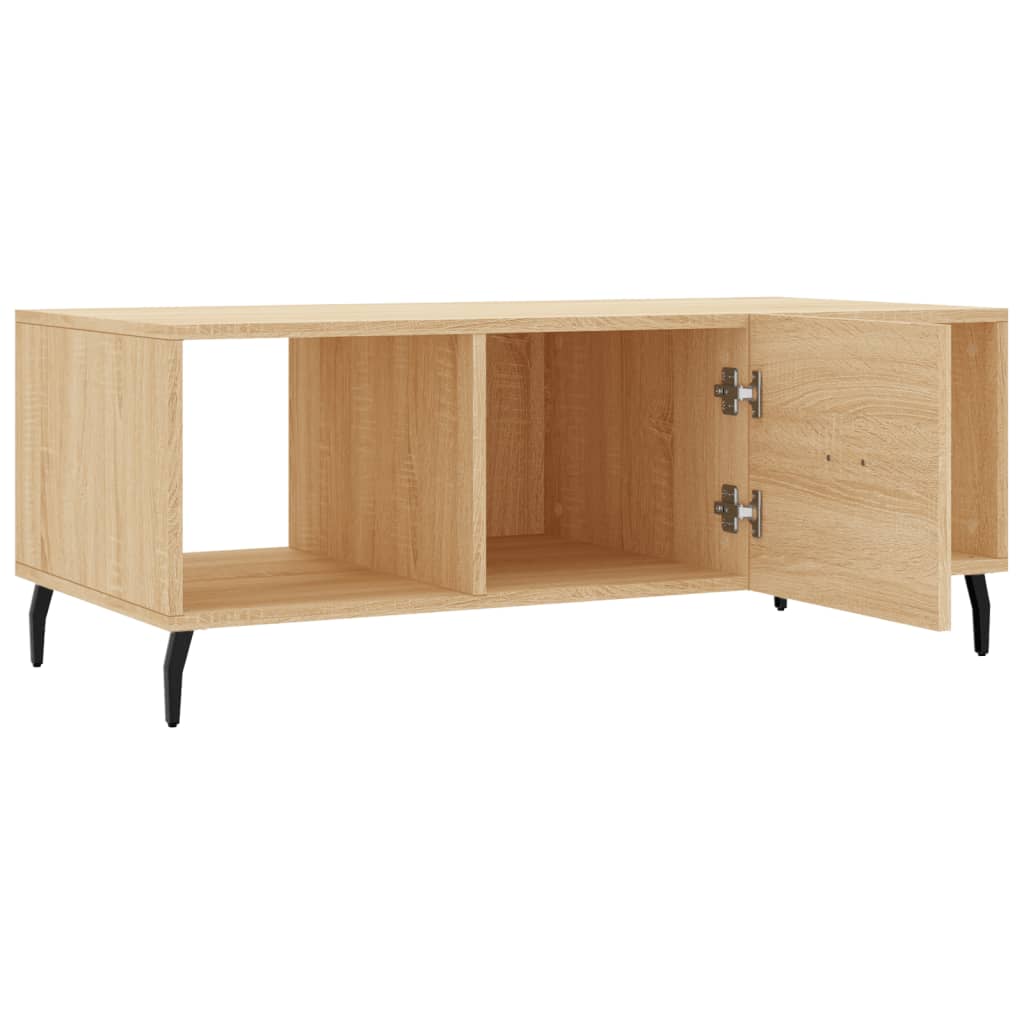 vidaXL Couchtisch Sonoma-Eiche 102x50x40 cm Holzwerkstoff