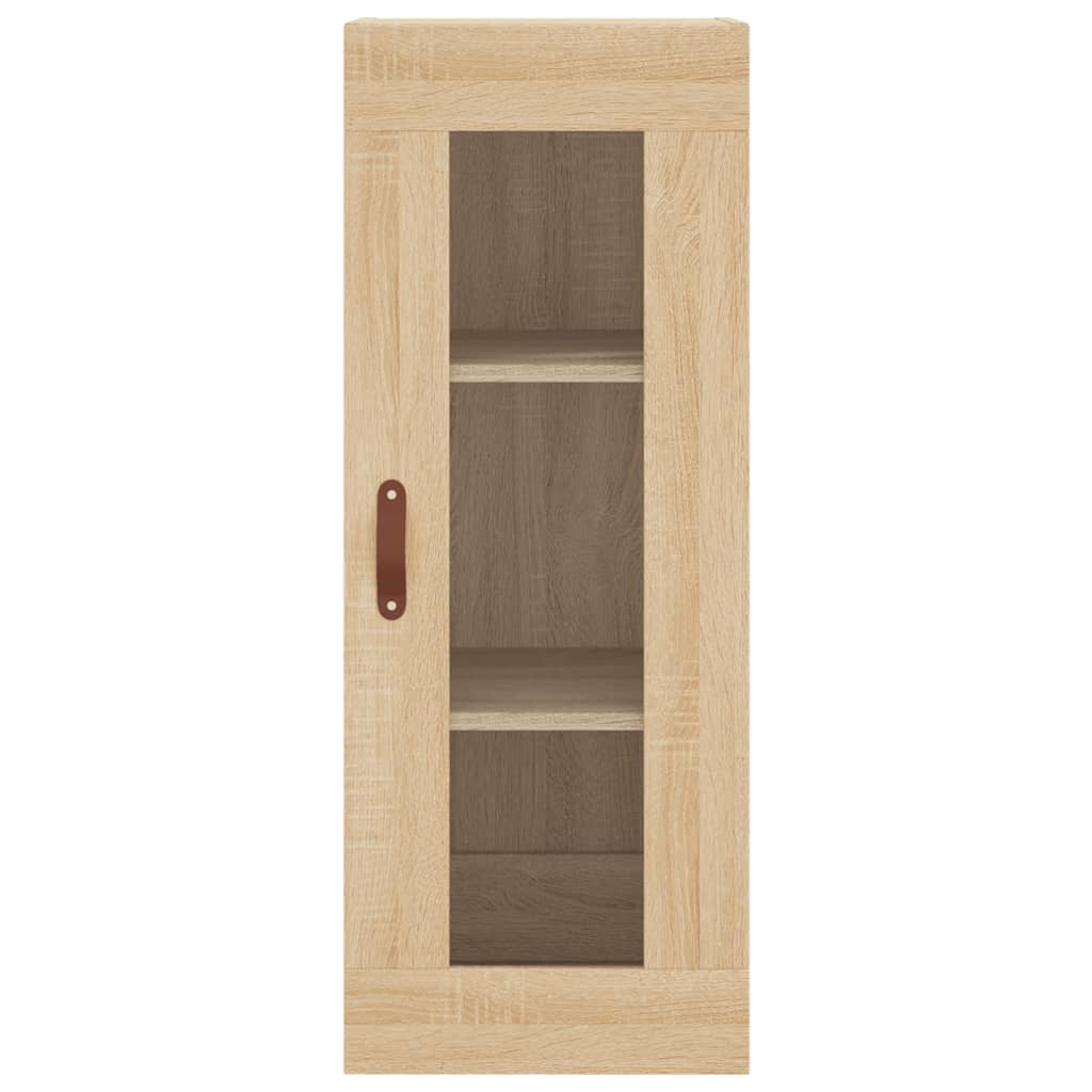 vidaXL Wandschrank Sonoma-Eiche 34,5x34x90 cm