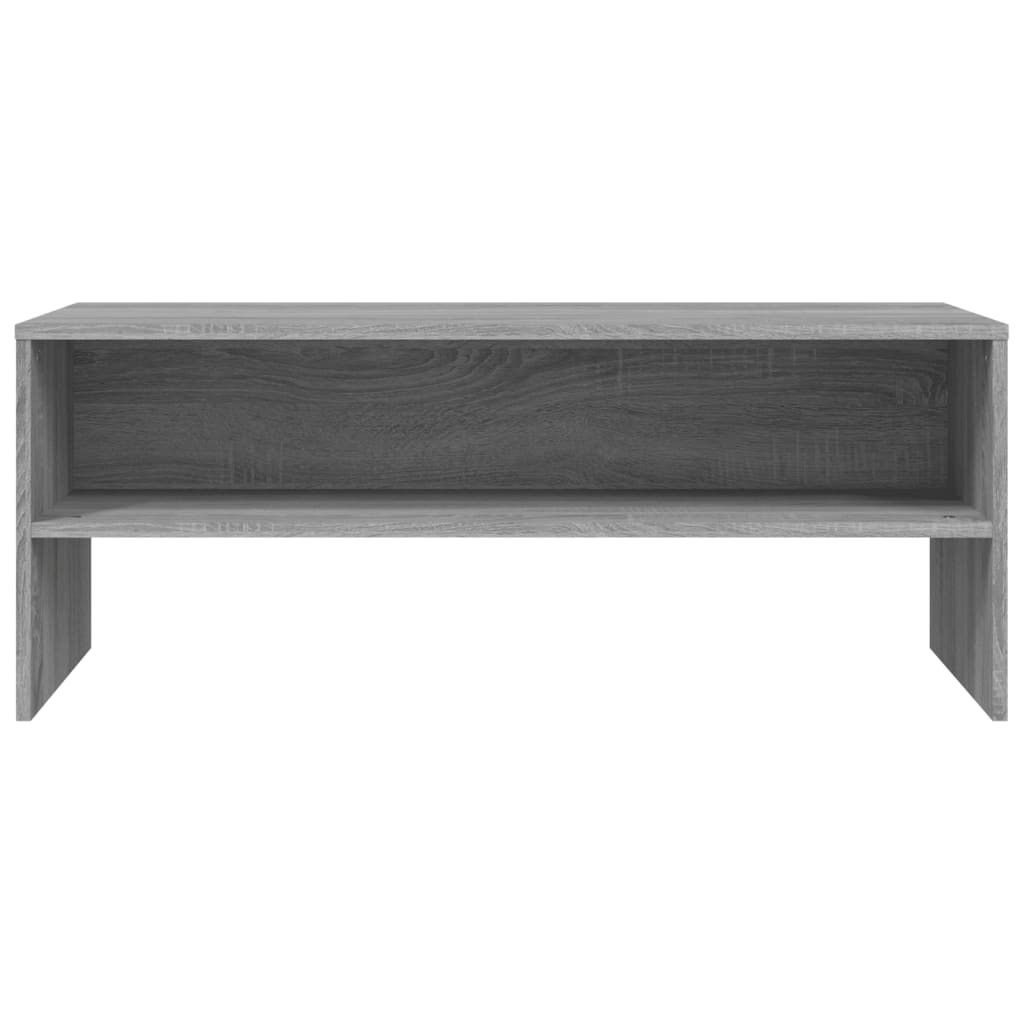 vidaXL TV-Schrank Grau Sonoma 100x40x40 cm Holzwerkstoff