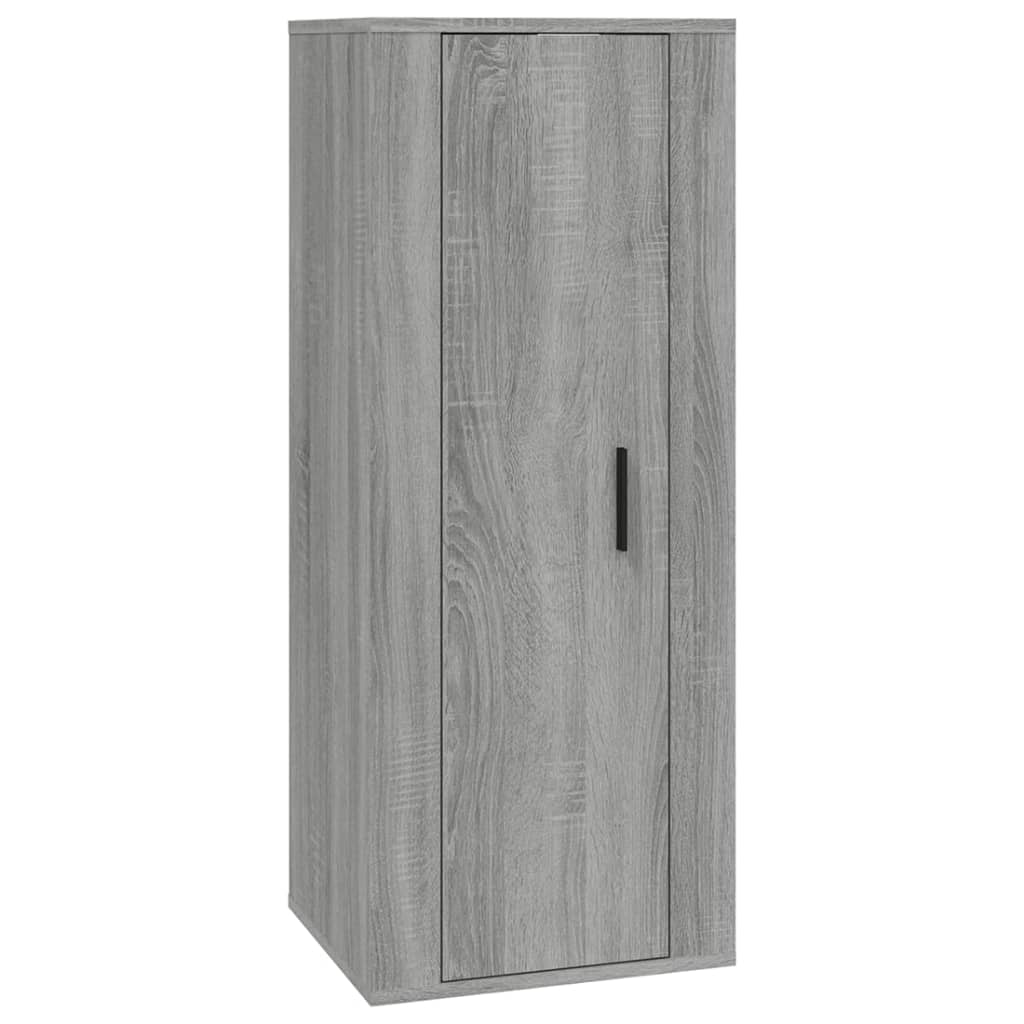 vidaXL 5-tlg. TV-Schrank-Set Grau Sonoma Holzwerkstoff