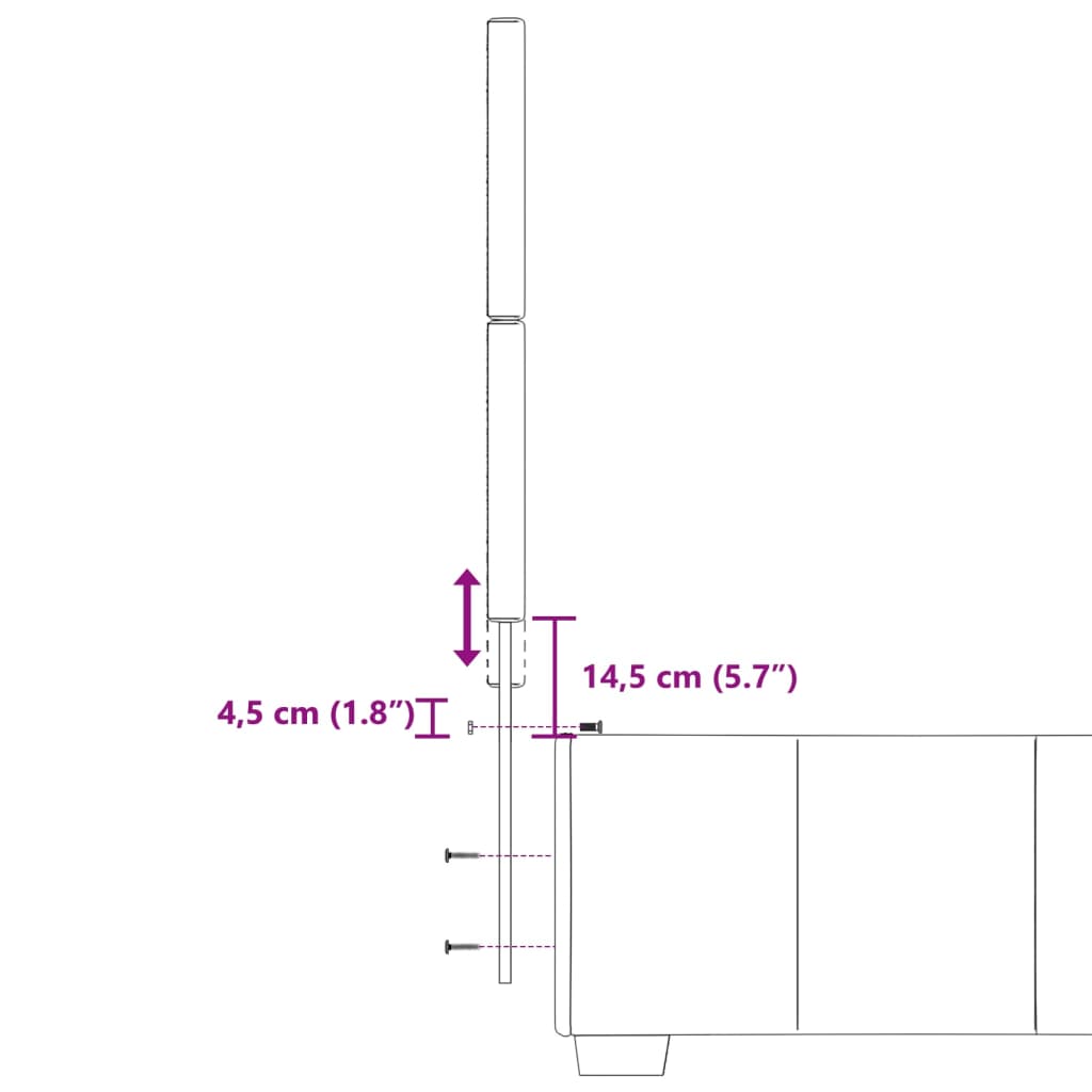 vidaXL Boxspringbett mit Matratze Creme 80x200 cm Stoff