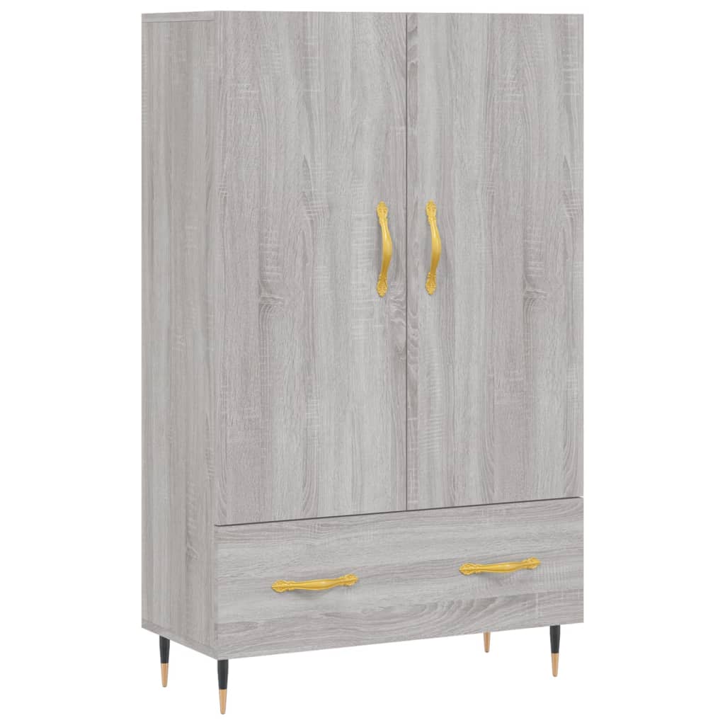 vidaXL Highboard Grau Sonoma 69,5x31x115 cm Holzwerkstoff