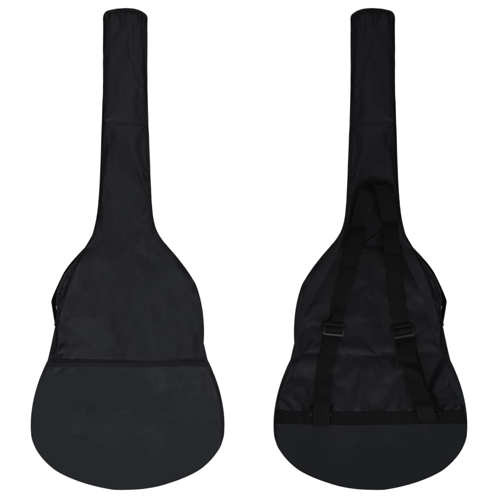 vidaXL 8-tlg. Klassikgitarren-Set für Anfänger Blau 1/2 34"