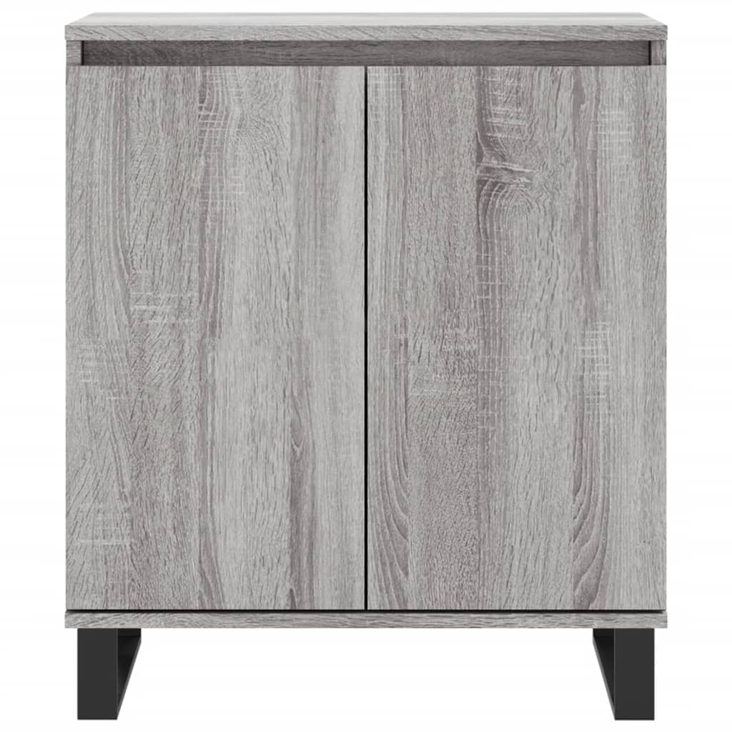 vidaXL Sideboard Grau Sonoma 60x35x70 cm Holzwerkstoff