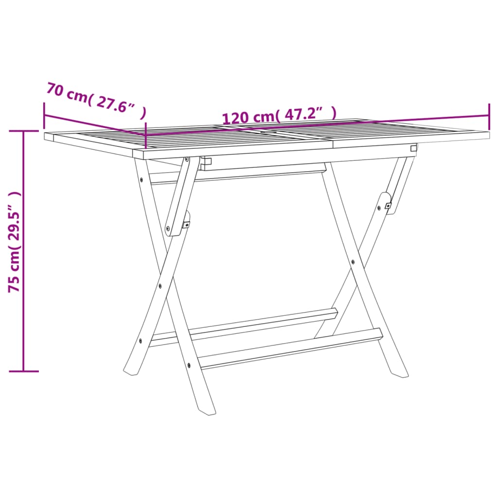 vidaXL 7-tlg. Garten-Essgruppe Grau Massivholz Teak