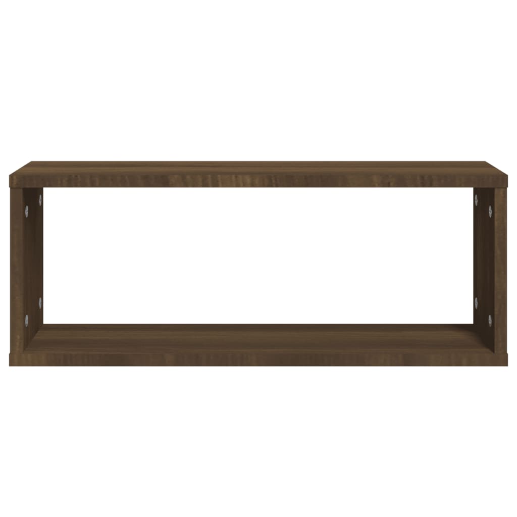 vidaXL Würfelregale 6 Stk. Braun Eichen-Optik 60x15x23cm Holzwerkstoff