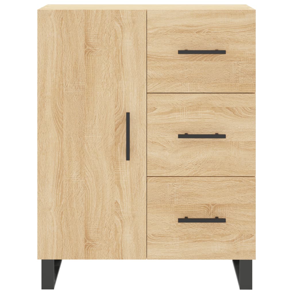 vidaXL Sideboard Sonoma-Eiche 69,5x34x90 cm Holzwerkstoff