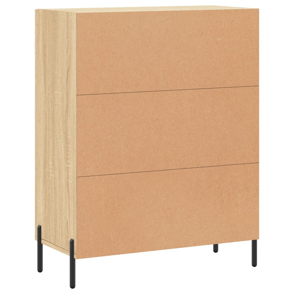 vidaXL Sideboard Sonoma-Eiche 69,5x34x90 cm Holzwerkstoff