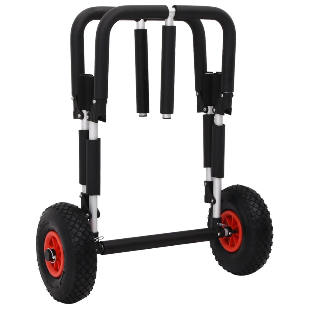 vidaXL Kajak-Trolley Klappbar 90 kg Aluminium